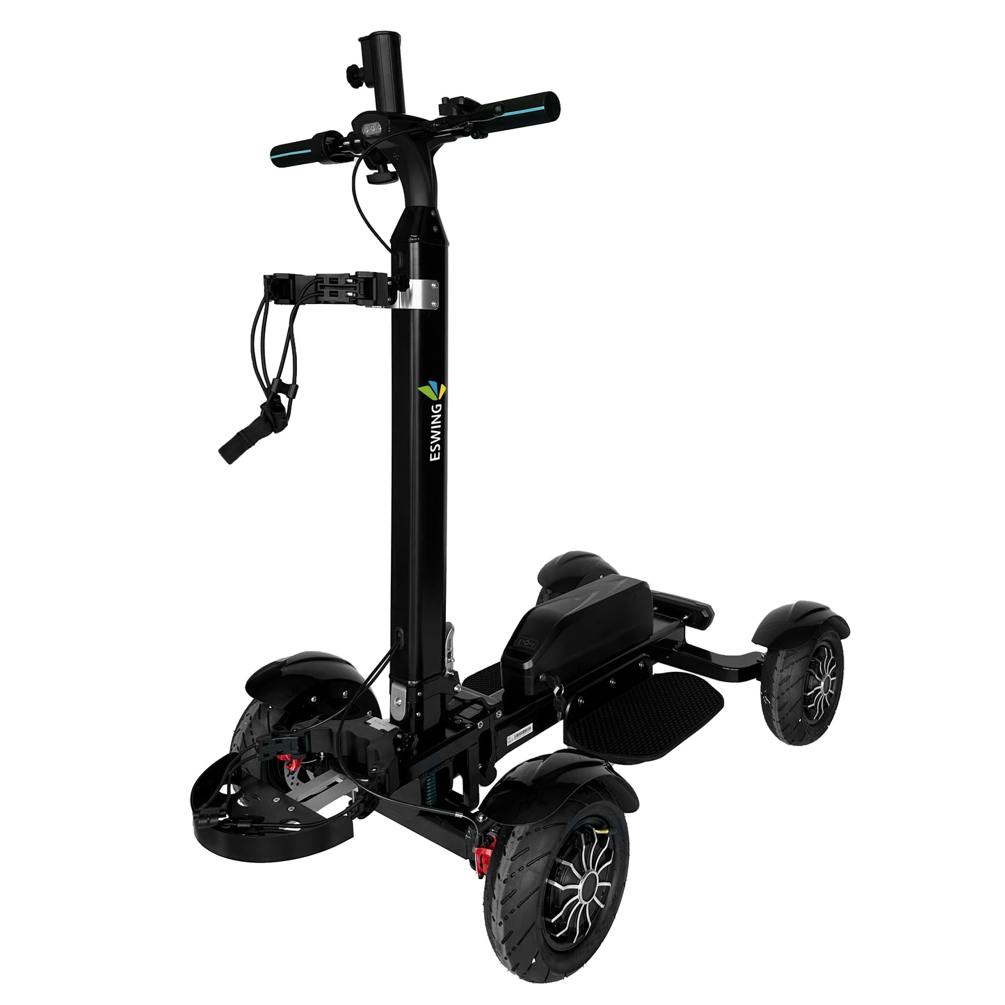 AESWGOF Foldable Electric Golf Cart Scooter With Long Range Battery