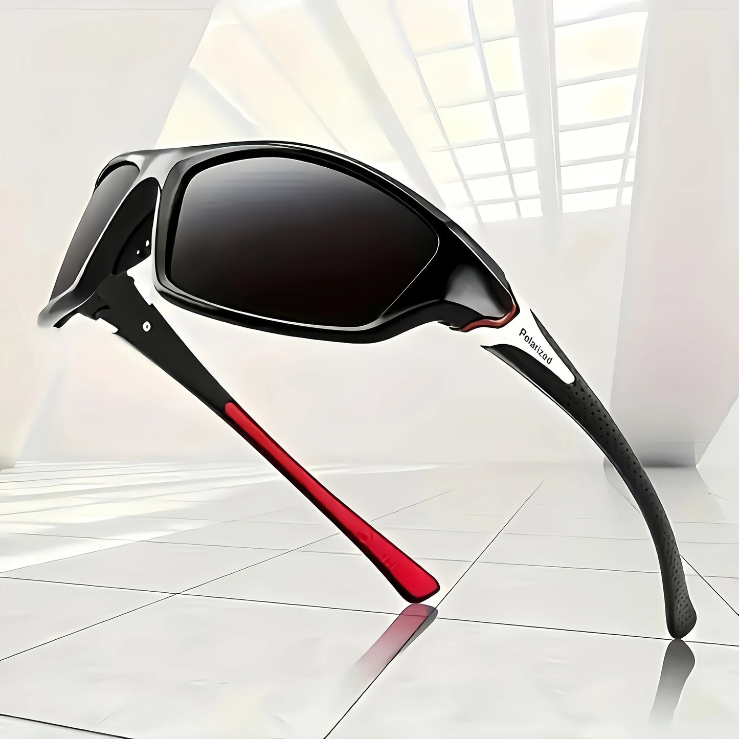 4 pairs of fashionable polarized men's and women's sunglasses, suitable for summer cycling, sports, leisure, outdoor fishing,