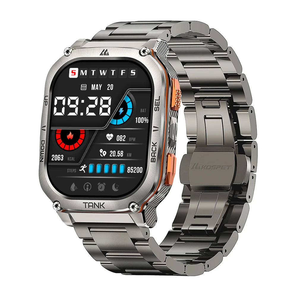 KOSPET Tank M3 Ultra GPS Smartwatch For Men AMOLED