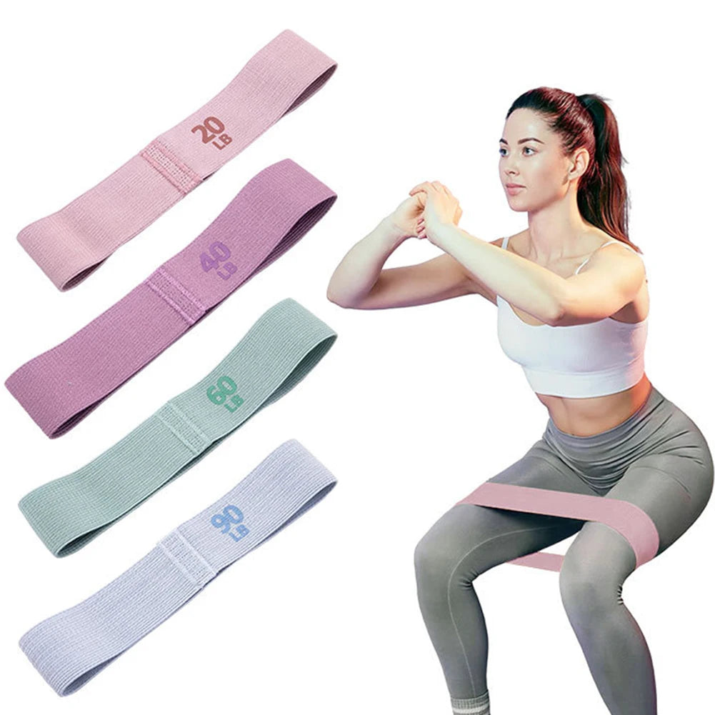 Sikiwind Hip Resistance Bands Anti Slip Glute Thigh Fitness Set