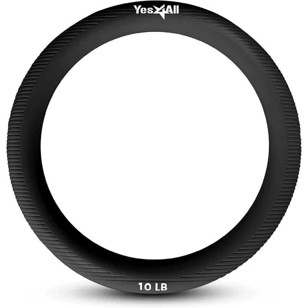 Yes4All Power Ring Weighted Cast Iron Fitness Strength Training