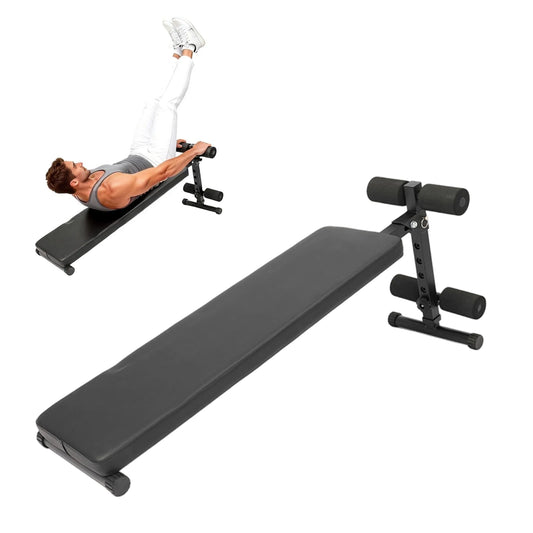 HiMISS Sit Up Bench Folding Adjustable Workout Bench For Ab Exercise 220 LBS