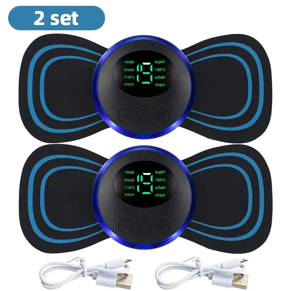 EMS Neck Massager With 8 Modes And 19 Intensity Levels