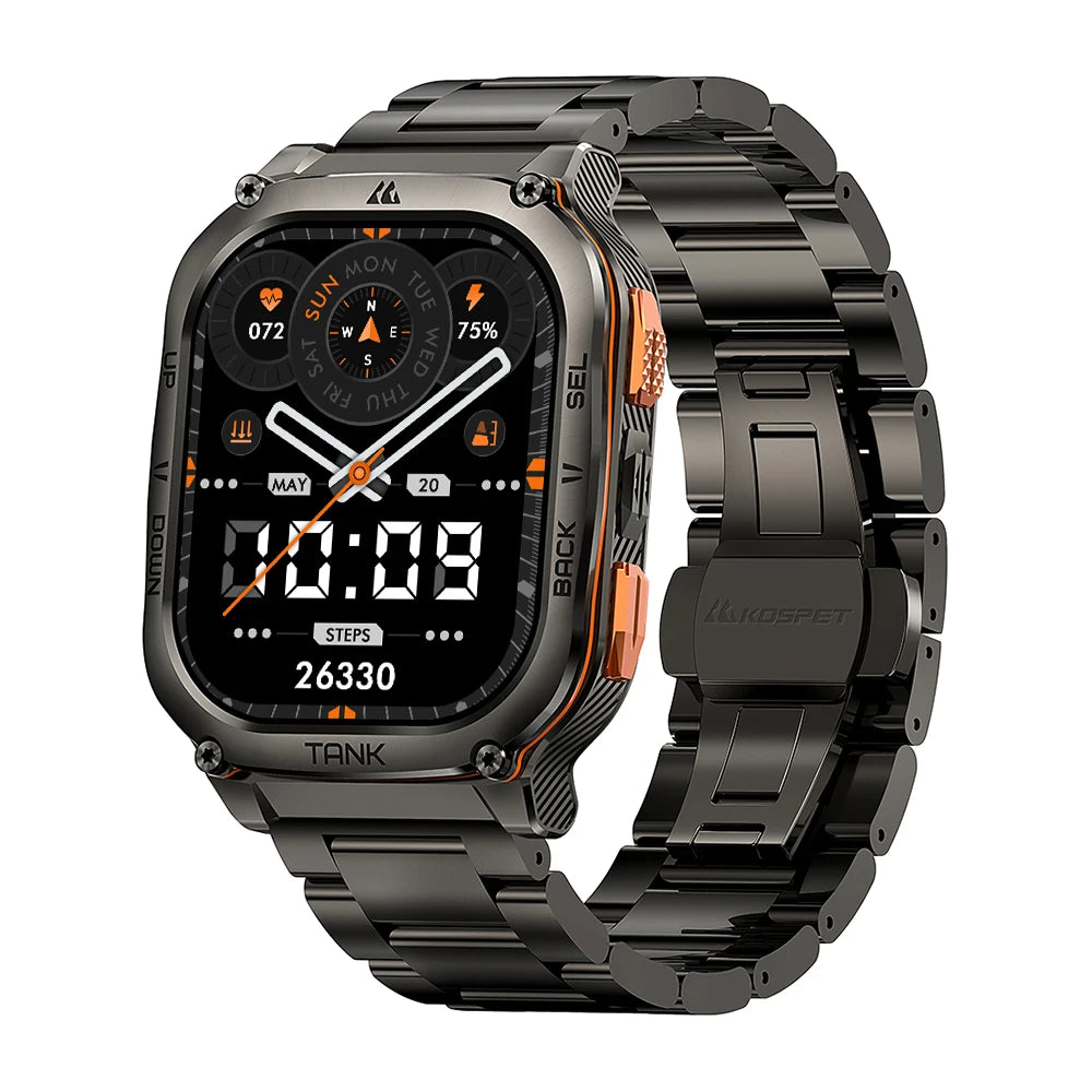 KOSPET Tank M3 Ultra GPS Smartwatch For Men AMOLED