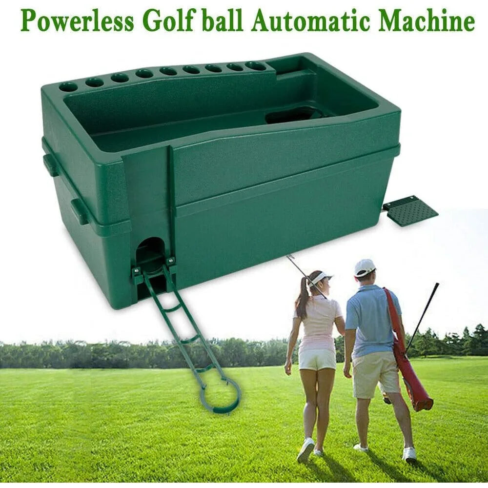 Automatic Golf Ball Dispenser Machine With Foldable Track Holder