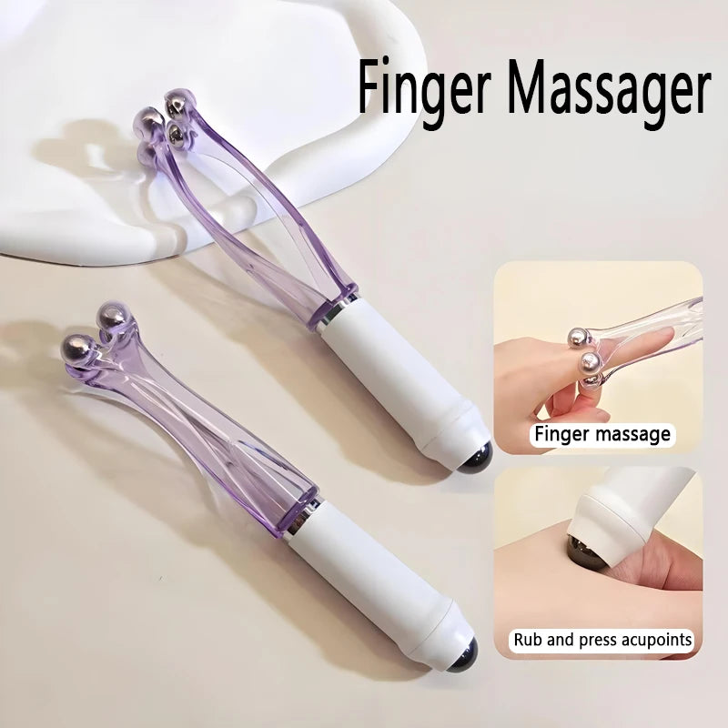 Handheld Finger Joint Acupoint Massager Rollers For Hand Massage SBAM004
