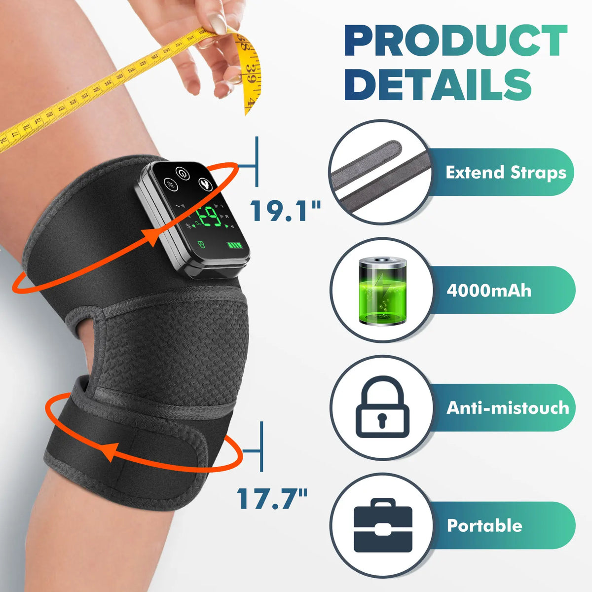 Intelligent Electric Heating Knee And Shoulder Vibration Massage Device