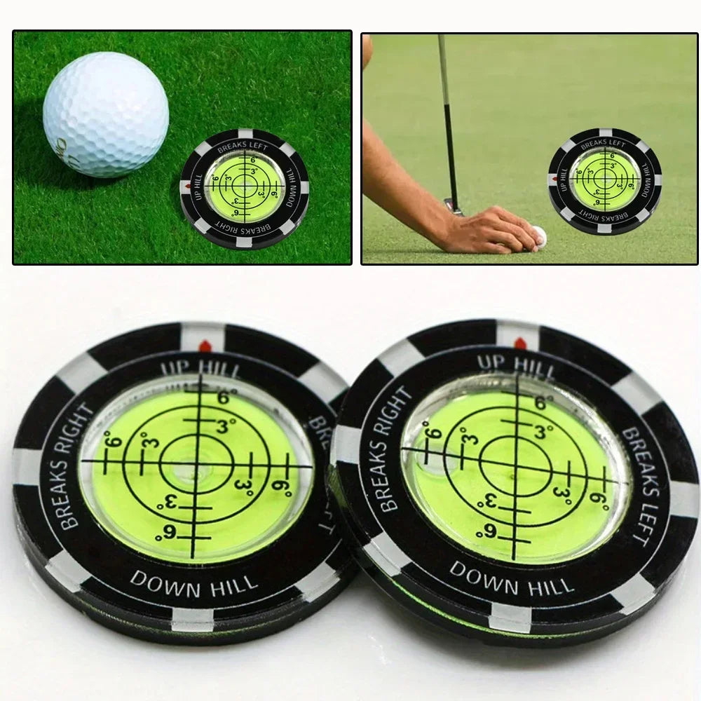 JJ024 Golf Putt Ball Marker High Precision Reading Aid