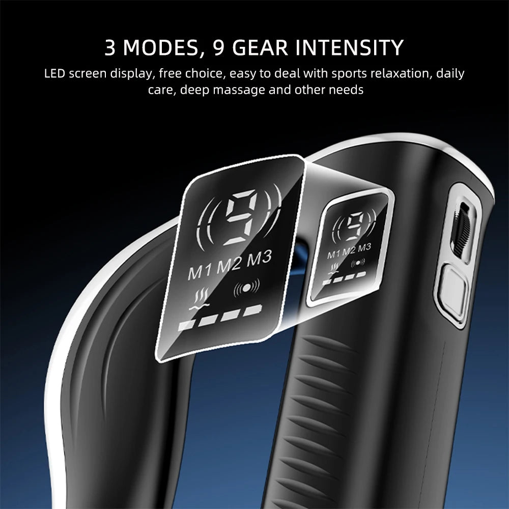 Foreverlily Electric Fascia Knife Massager Nine Gear Vibration Full Body