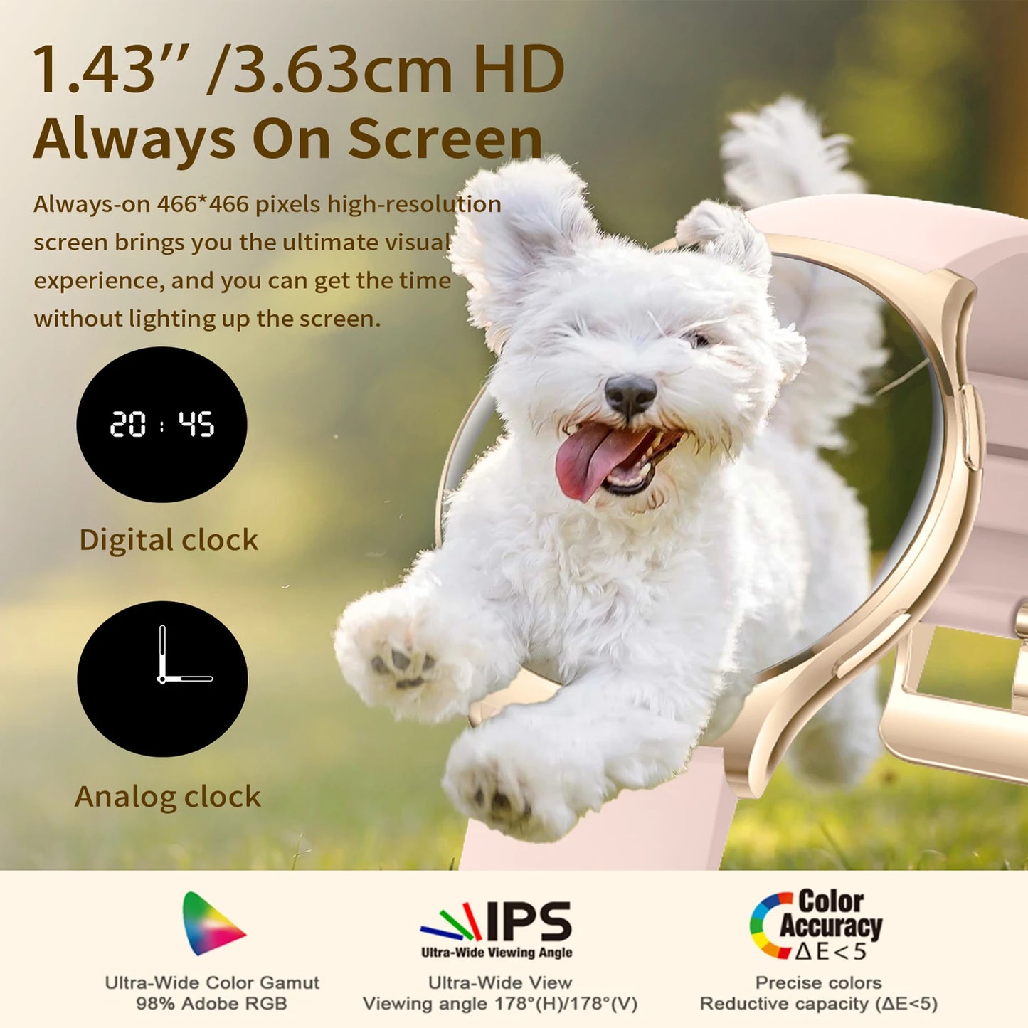 INNOFOVO Smart Watch With Call Function And Fitness Tracker