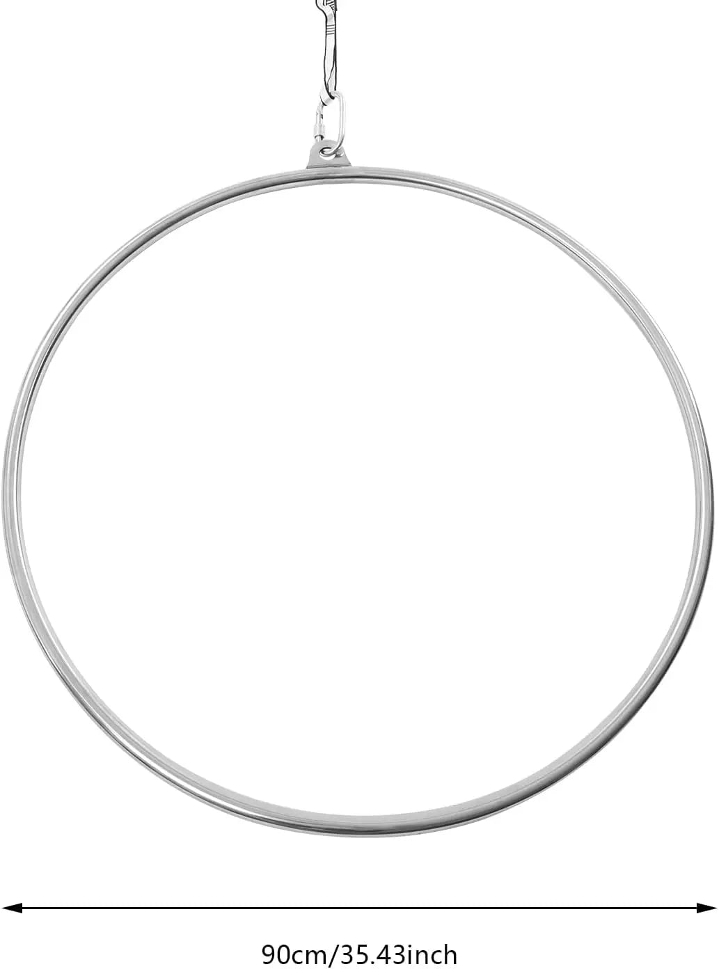 YTYIN Durable Aerial Yoga Ring And Steel Lyra Gymnastics Hoop