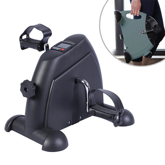 Mini Under Desk Pedal Exerciser With LCD Display For Leg And Arm Exercise