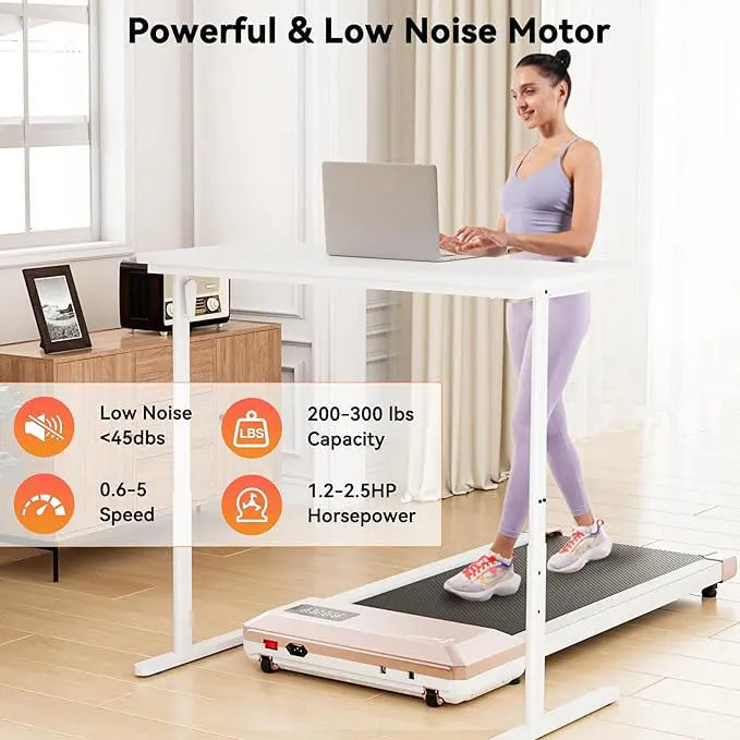 Superun Home Office Walking Treadmill With App And Remote Control
