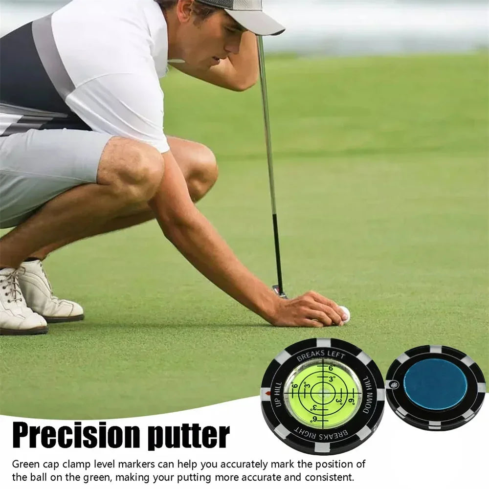 JJ024 Golf Putt Ball Marker High Precision Reading Aid