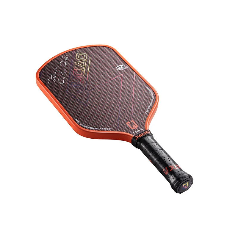 JUCIAO Titanium Paddle Carbon Fiber Pickleball Spin Control