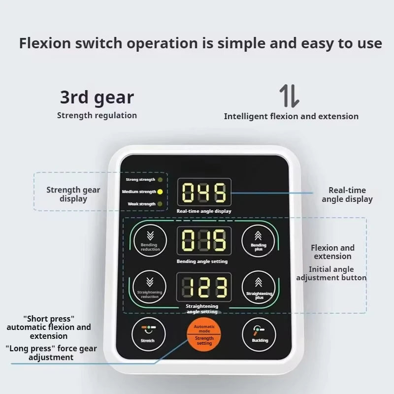 Electric Knee Joint Rehabilitation Machine For Home Use And Therapy