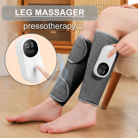 360 Degree Leg Calf Massager With 3 Modes Air Compression And Heat Therapy