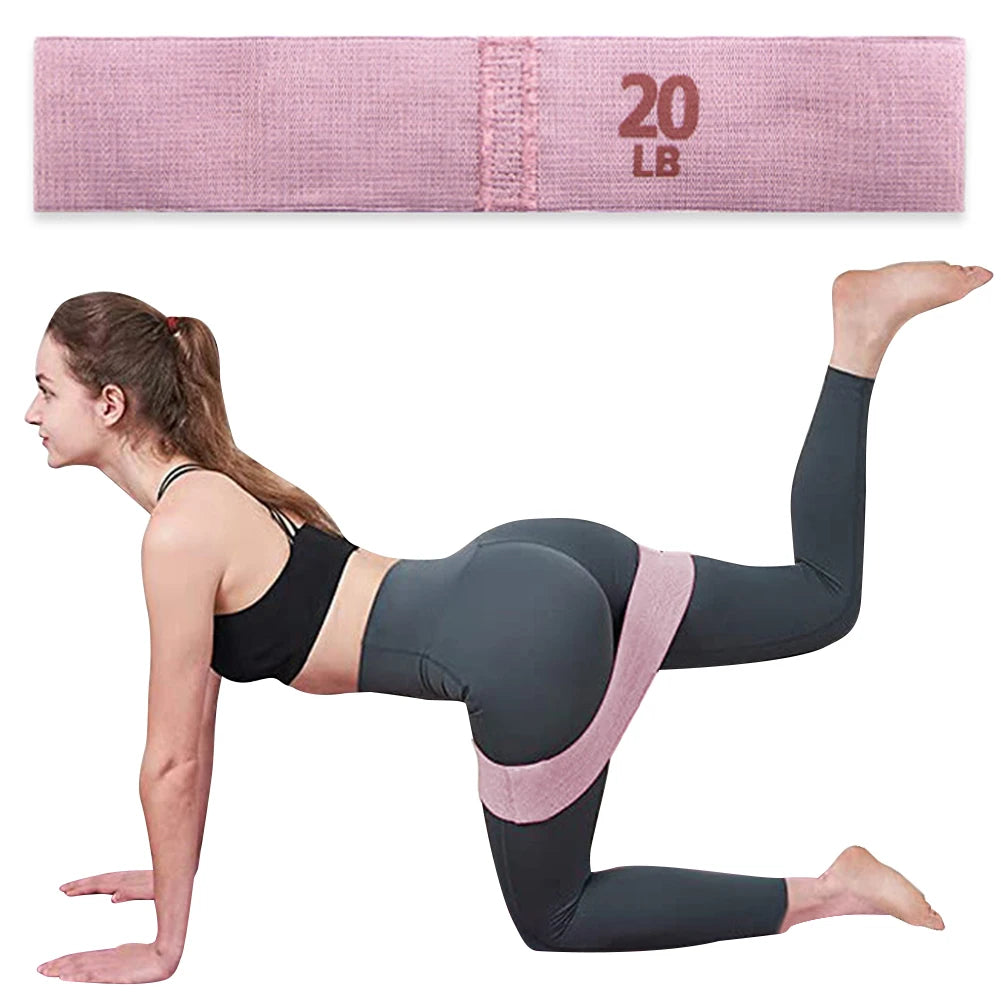 Sikiwind Hip Resistance Bands Anti Slip Glute Thigh Fitness Set