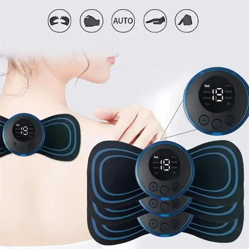 EMS Neck Massager With 8 Modes And 19 Intensity Levels