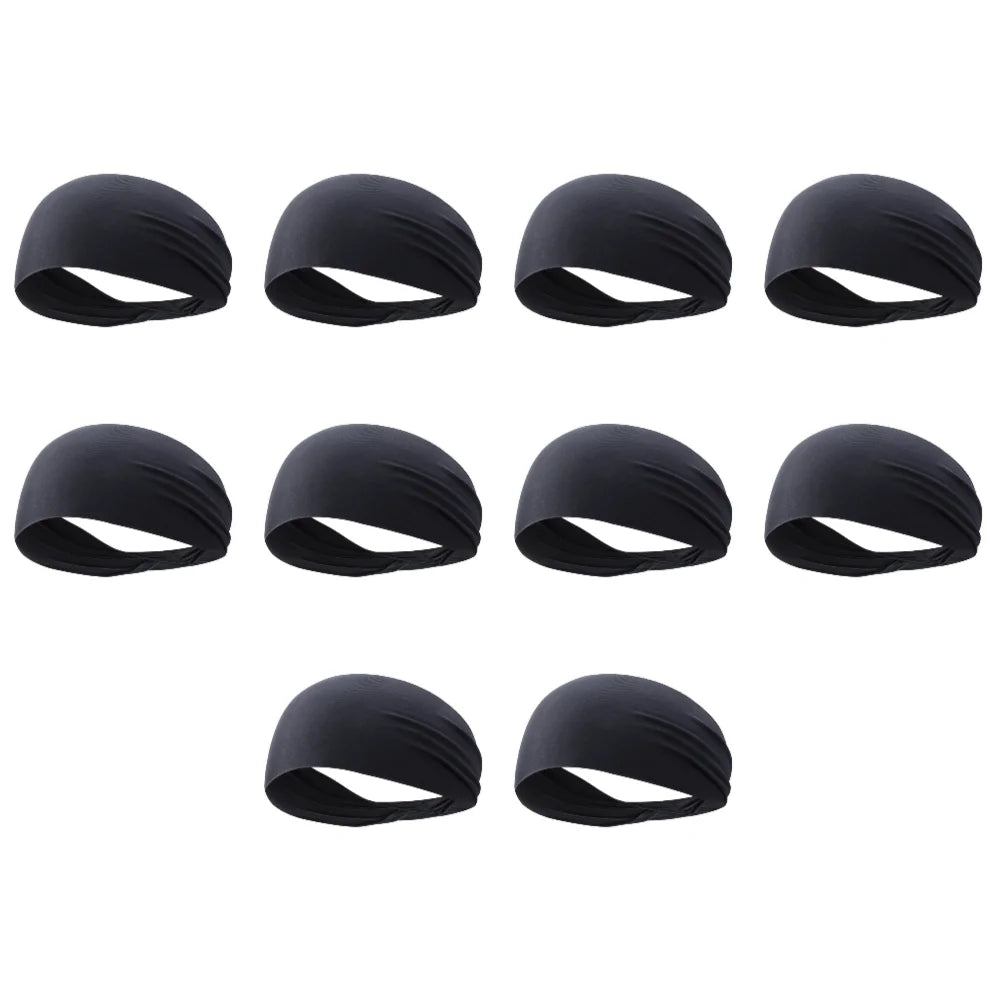 JOCESTYLE Elastic Sports Headband Sweat Absorption Quick Dry