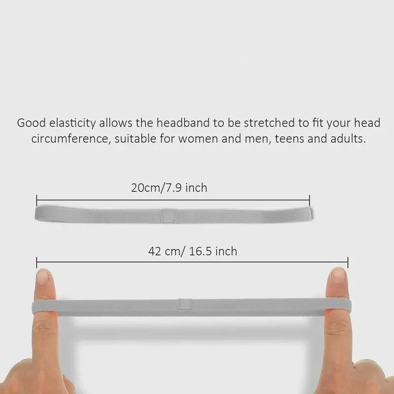 Non-Slip Elastic Headband For Sports Yoga And Running