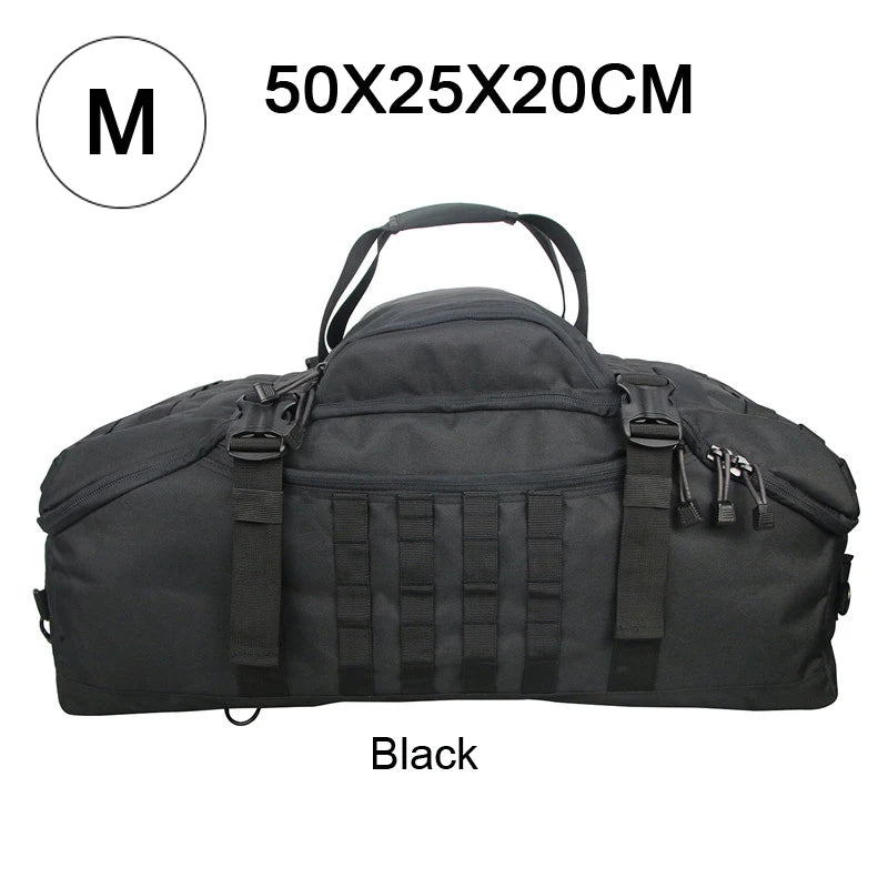 LQARMY Waterproof Convertible Travel Duffel Bag for Fitness and Weekends