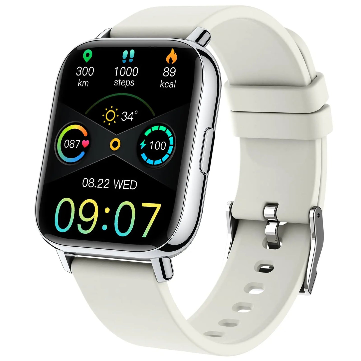 Jxrev Smart Watch Fitness Tracker For Men And Women