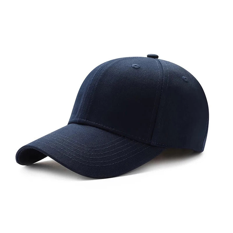 Unisex Solid Golf Cap Cotton Hat For Men And Women