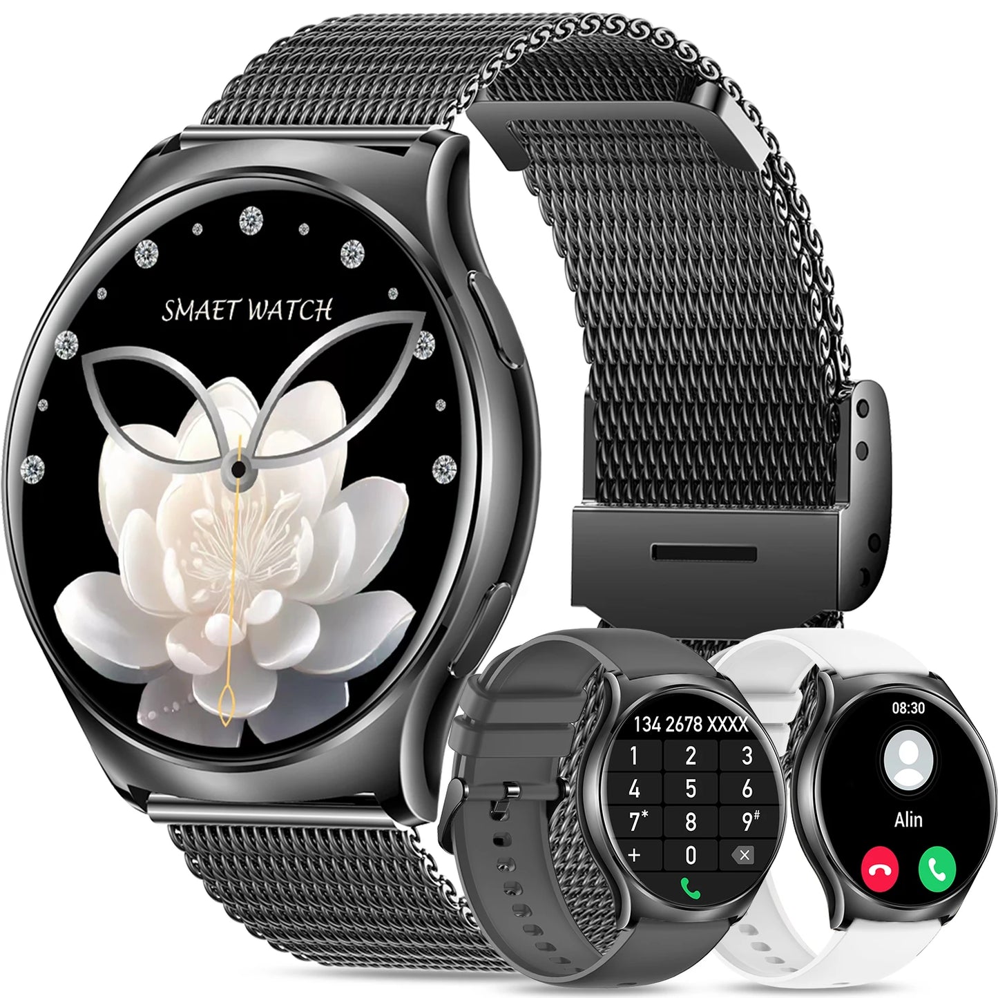 INNOFOVO Smart Watch With Call Function And Fitness Tracker