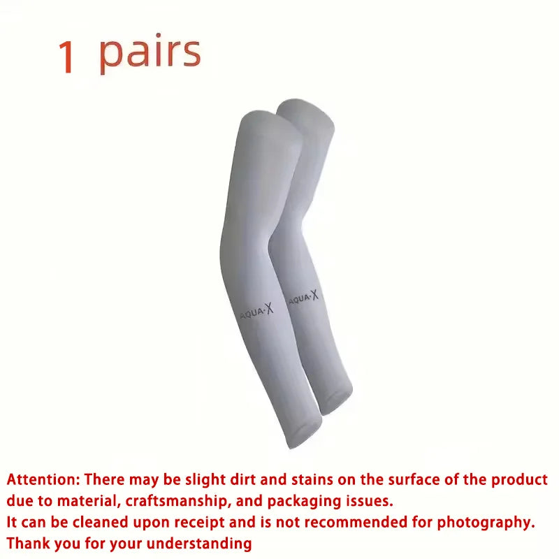 Breathable Sun Protection Sleeves Polyester For Sports And Outdoors