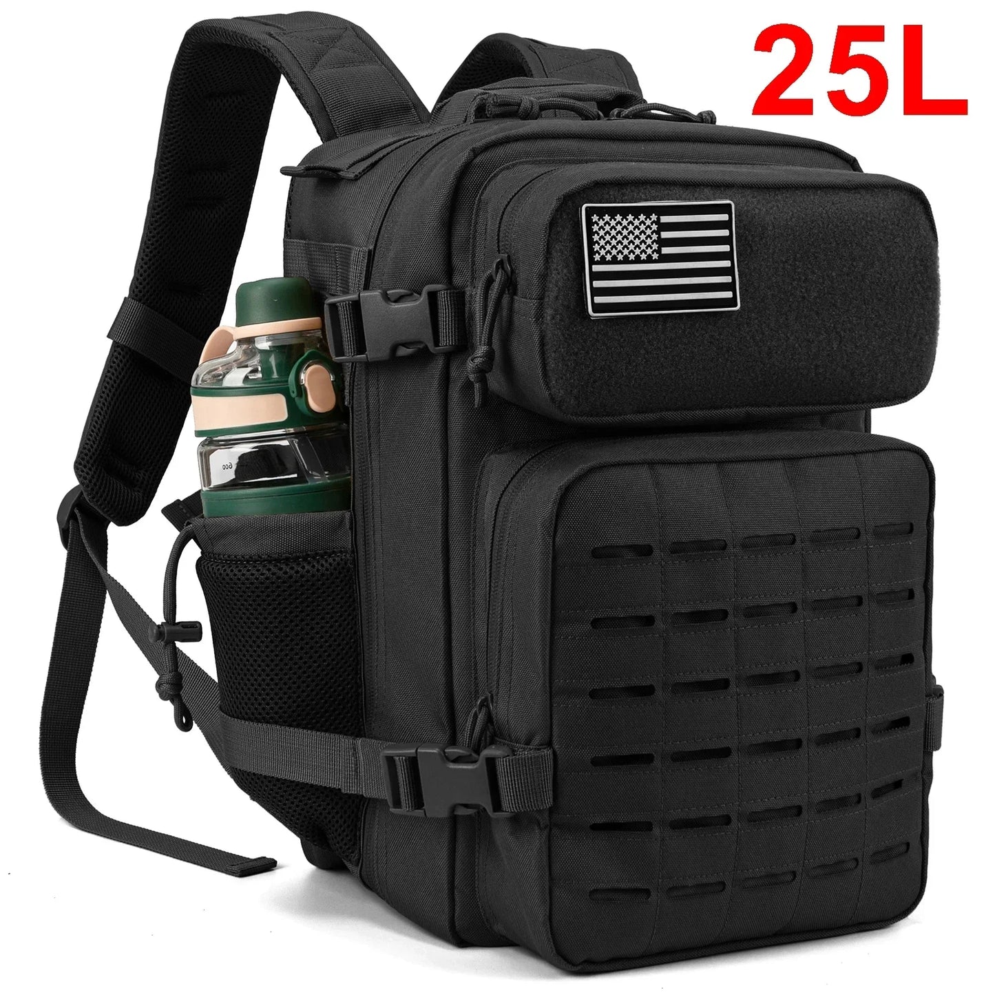 ReFire Gear Tactical Backpack With Water Bottle Holder