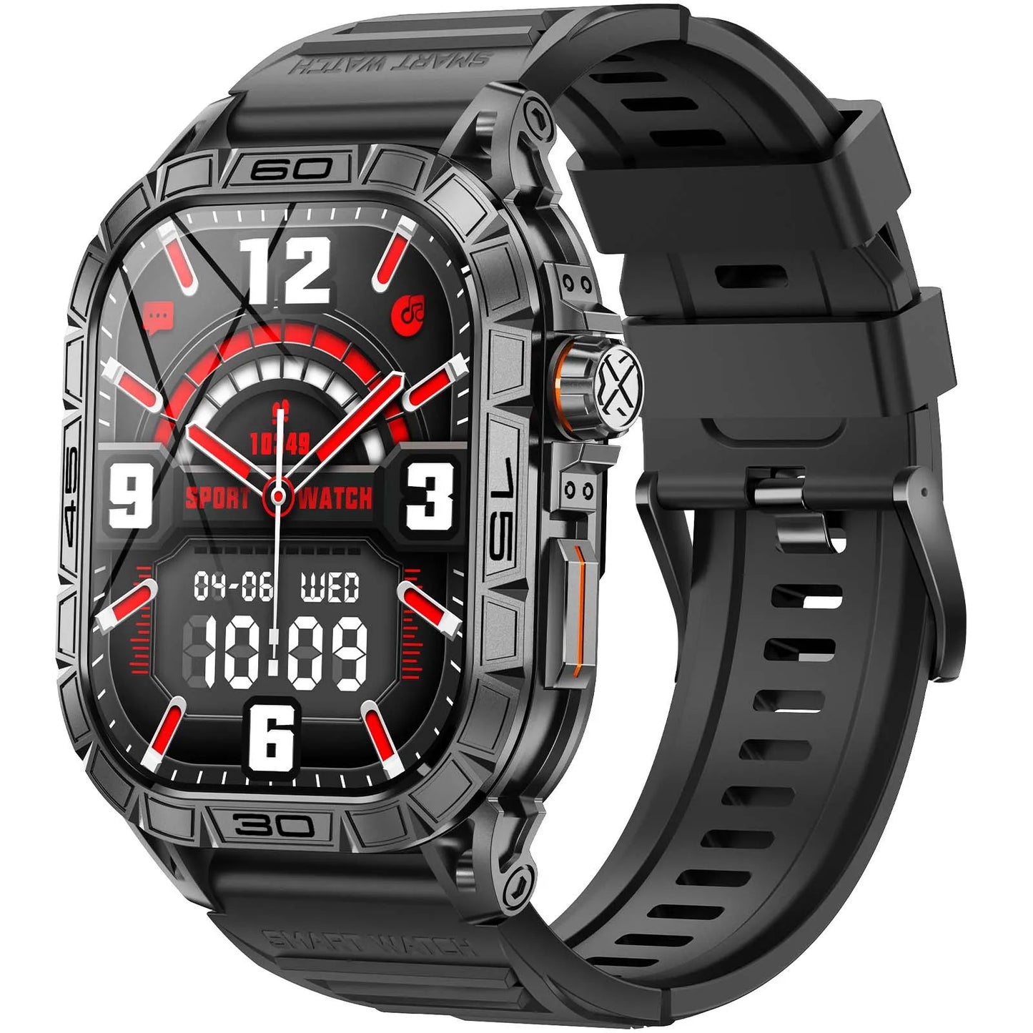 LaNikar Smart Watch K63 ED Display 100 Plus Sport Modes
