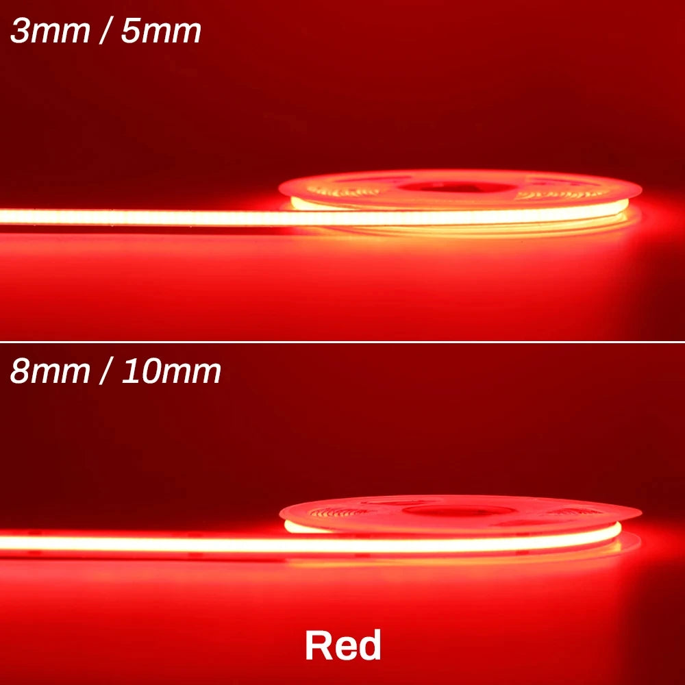 Cooleeon LED Strip Lighting 12V 24V Dimmable Tape Home Decor