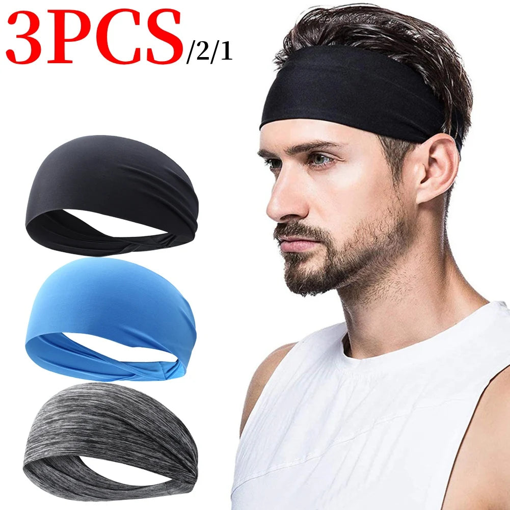 APWIKOGER Sports Headband for Men Women Quick Dry Sweat Absorption