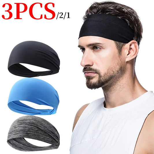 APWIKOGER Sports Headband for Men Women Quick Dry Sweat Absorption