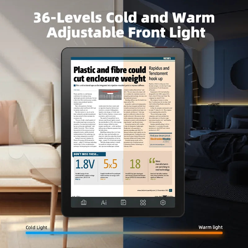 Bigme B6 Ebook Reader With E Ink Front Light Android