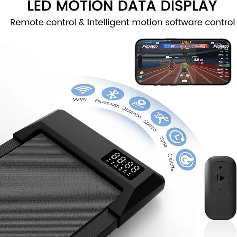 Superun Home Office Walking Treadmill With App And Remote Control