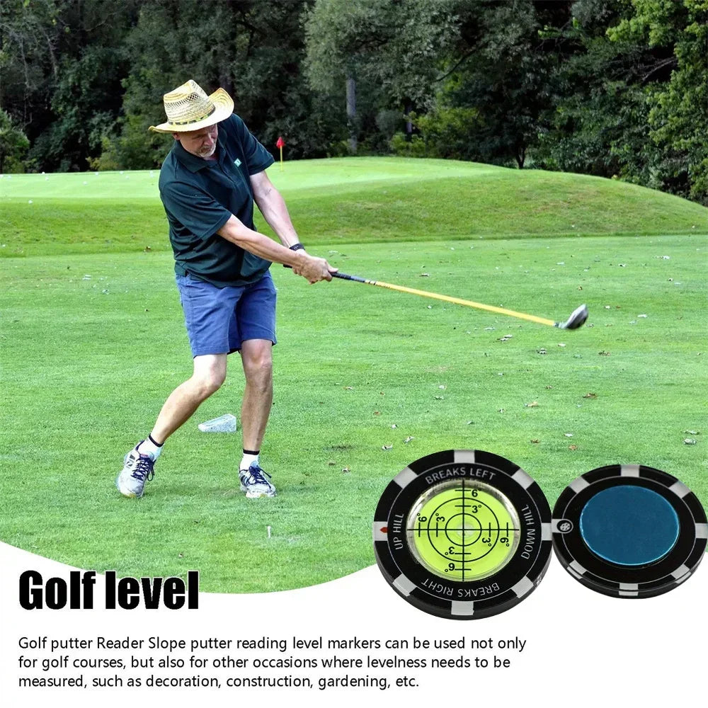 JJ024 Golf Putt Ball Marker High Precision Reading Aid