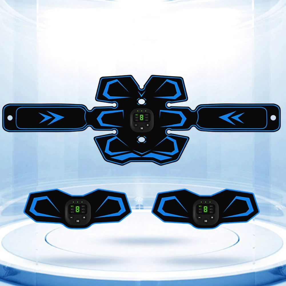 MOJOYCE EMS Stimulating Slimming Belt With USB Rechargeable LED Display