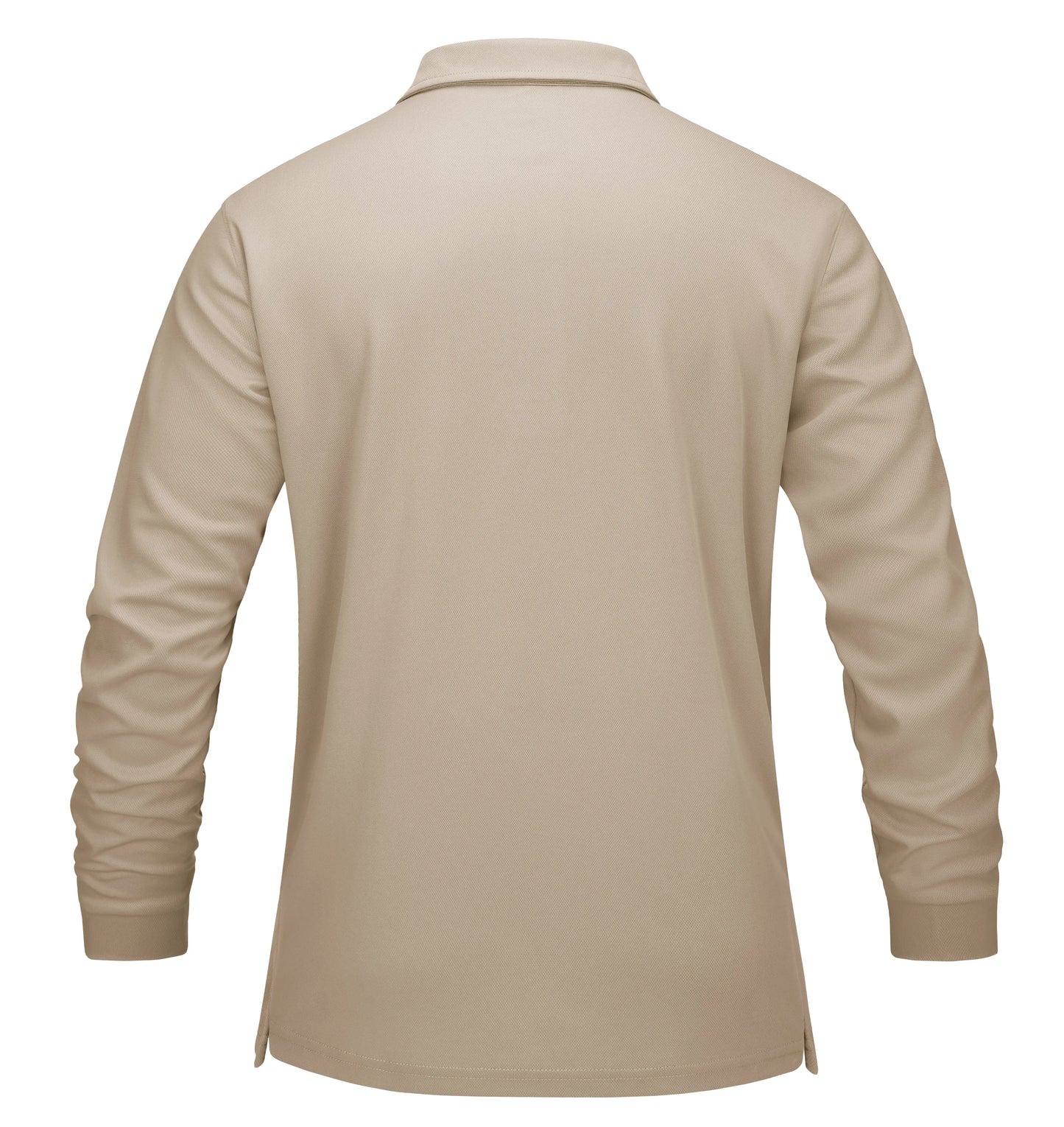 Men's Quick Dry Golf Polo Shirt Breathable Long Sleeve