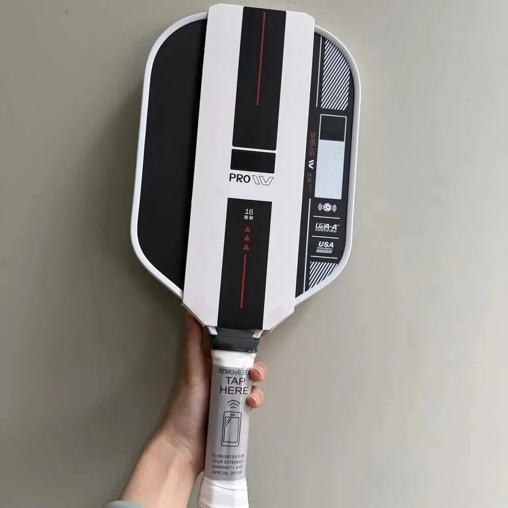 Pro IV 16mm T700 Carbon Fiber Pickleball Paddle USAPA Approved
