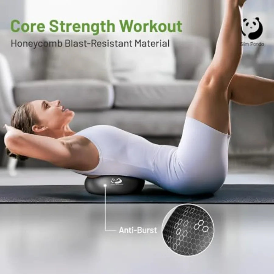 Anti Burst Pilates Ball with Pump for Core Stability Training