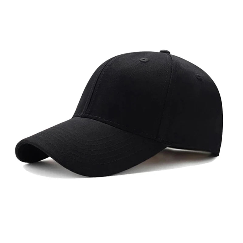 Unisex Solid Golf Cap Cotton Hat For Men And Women