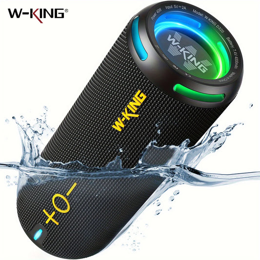 W-King D320 40W Portable Bluetooth Speaker With IP67 Waterproof Lights