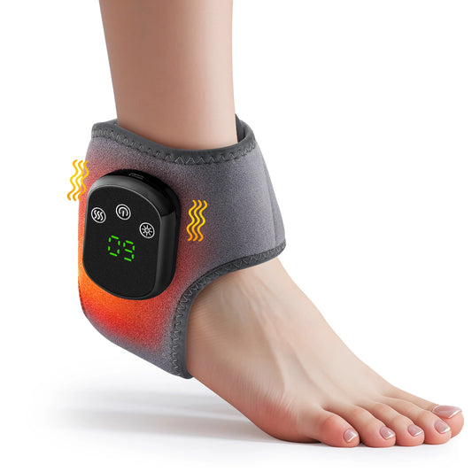 Moajaza Electric Ankle Massager With Five Level Hot Compress