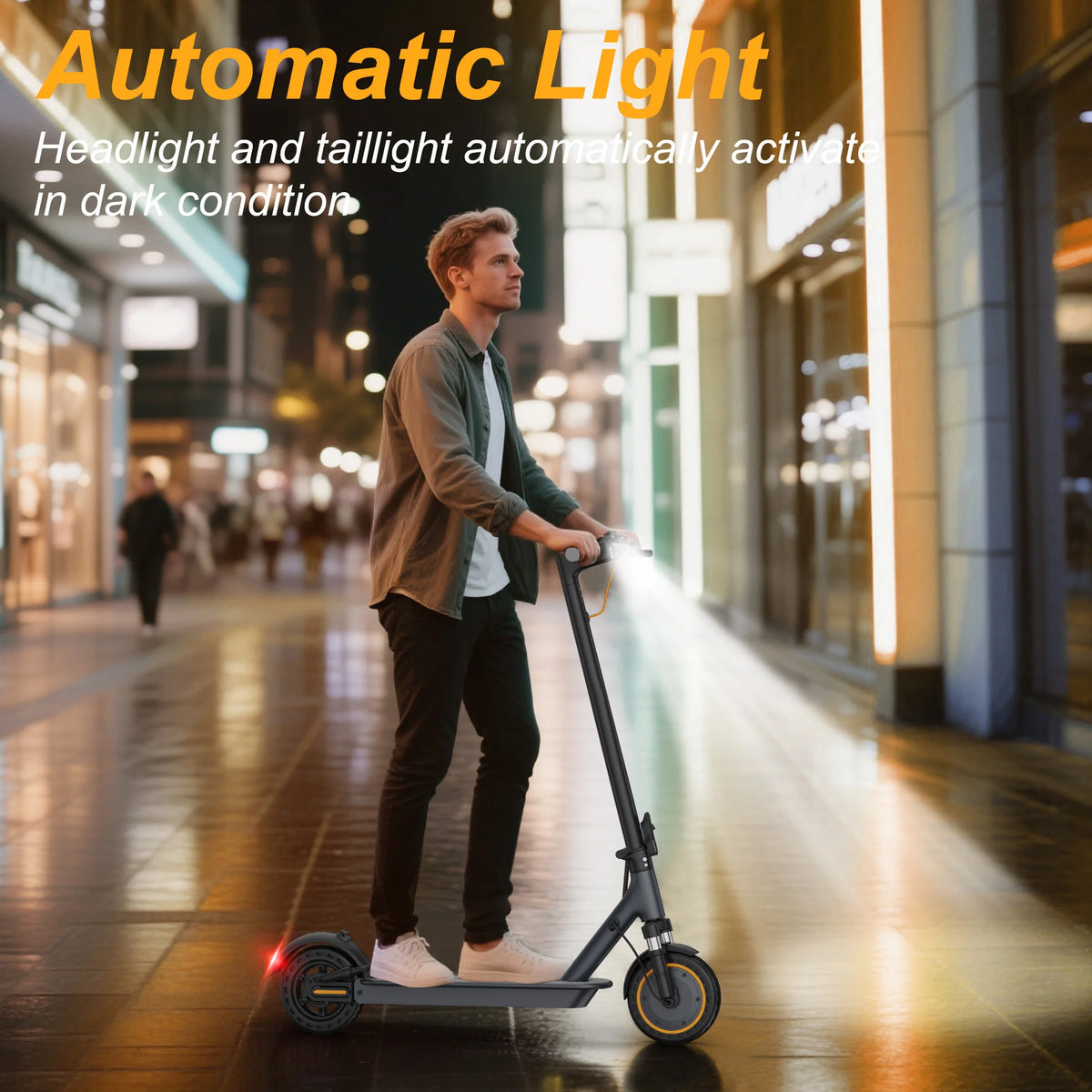 AOVOPRO Electric Scooter With App Control And Dual Suspension
