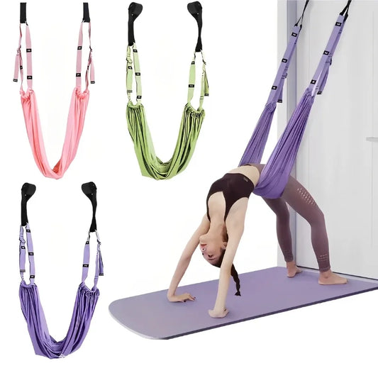 Adjustable Aerial Yoga Strap For Stretching And Leg Splits Training