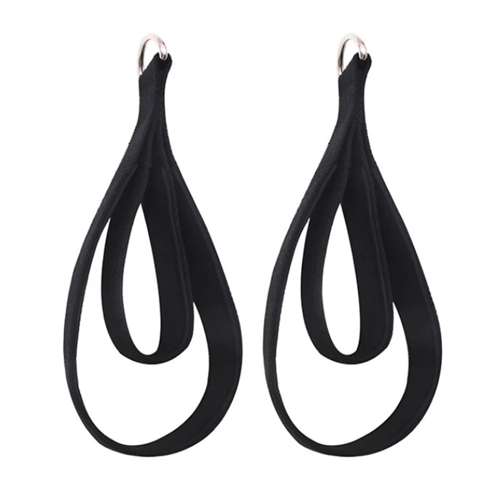 2-Piece Pilates D Ring Straps Double Loop Yoga Set
