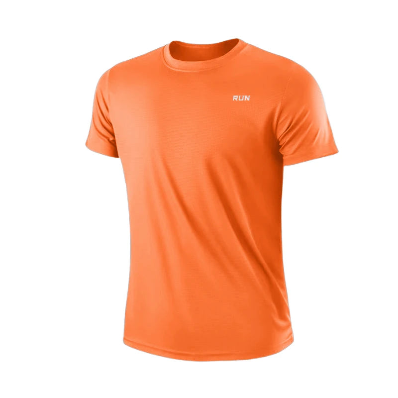 Summer Men Soccer Jersey Short Sleeve Training Tee