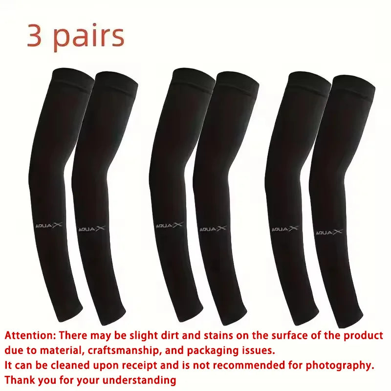 Breathable Sun Protection Sleeves Polyester For Sports And Outdoors